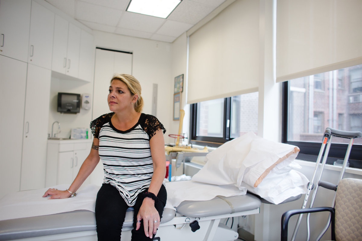 Susan was one of the patients I spoke to at HSS